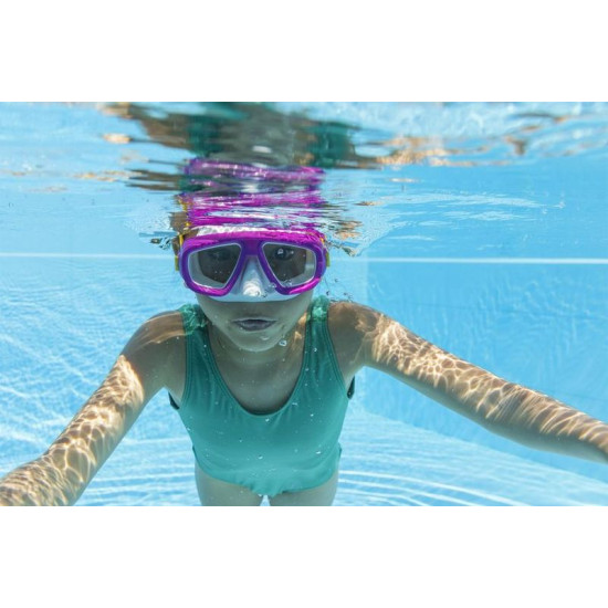 Bestway® 22011 Hydro-Swim Lil' Caymen prillid, mitmevärvilised, ujumisprillid
