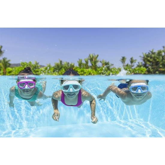 Bestway® 22011 Hydro-Swim Lil' Caymen prillid, mitmevärvilised, ujumisprillid