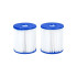 Bestway® FlowClear™ Cartridge(I) 58093 фильтр, 2шт в упаковке, картридж, картридж для бассейна, 1249 л/ч