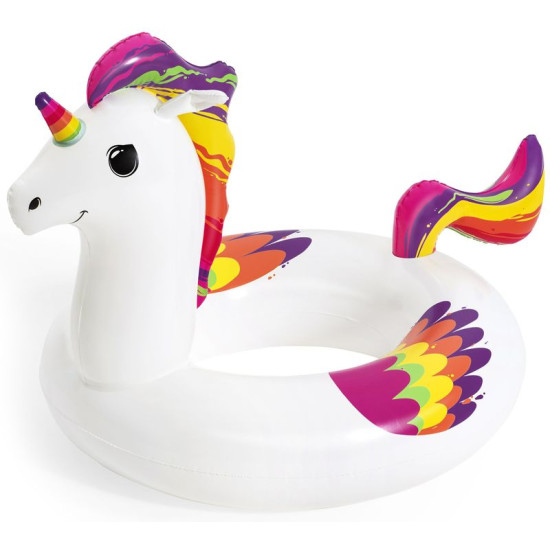 Bestway® 36159 Unicorn Ring, круг, Детское, Надувное, Водяное колесо, 119x91 см