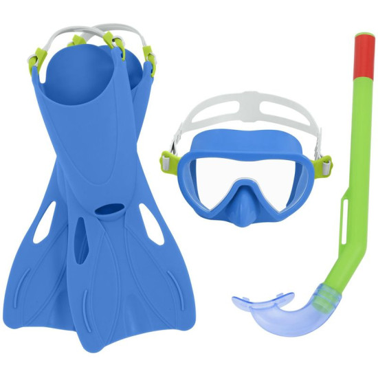 Bestway® 25039 Crusader Essential Goggles, Цветовое сочетание, Набор, Снорклинг, Очки для дайвинга с ластами Bestway® 25039 Crusader Essential Goggles, Цветовое сочетание, Набор, Снорклинг, Очки для дайвинга с ластами