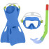 Bestway® 25039 Crusader Essential Goggles, Цветовое сочетание, Набор, Снорклинг, Очки для дайвинга с ластами