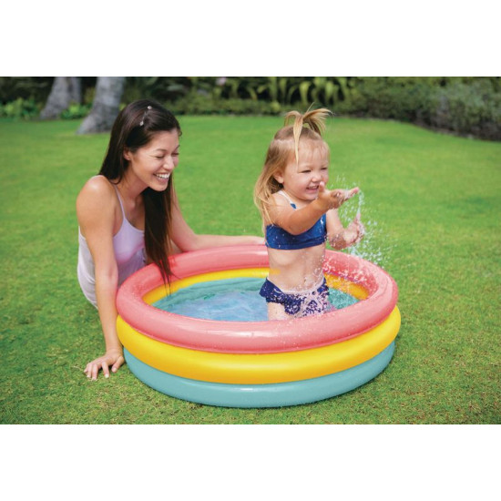 Intex® 58924NP Sunset Glow bassein, lastele, täispuhutav, 86x25 cm