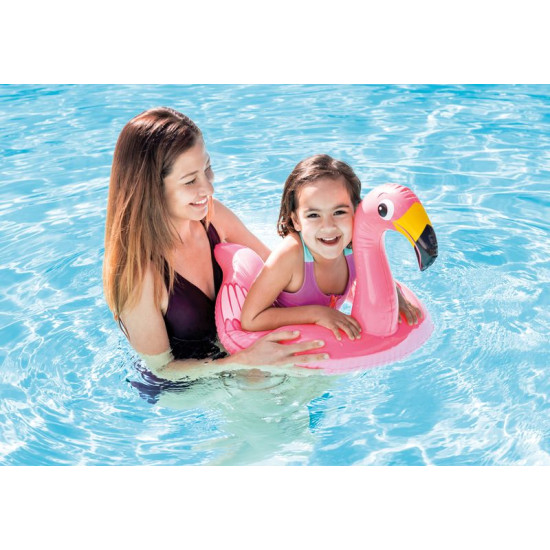 Intex® 59220NP Детский надувной круг в виде животных, детские, надувные, водные, микс дизайнов, 3-6 лет