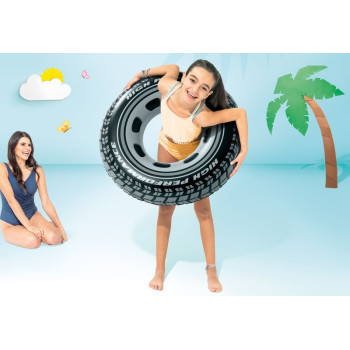 Intex® 59252NP Hiiglaslik rehvirõngas, lastele, täispuhutav, veele, 91 cm