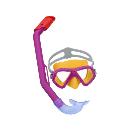 Очки Bestway® 24023, маска Dominator Snorkel, цветовой микс, плавание, дайвинг, вода