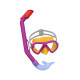 Очки Bestway® 24023, маска Dominator Snorkel, цветовой микс, плавание, дайвинг, вода