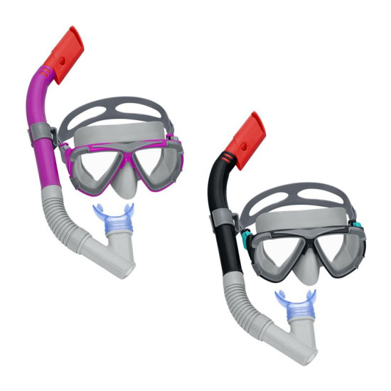 Очки Bestway® 24029, маска Dominator Snorkel, смесь цветов, плавание, дайвинг, вода