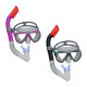 Очки Bestway® 24029, маска Dominator Snorkel, смесь цветов, плавание, дайвинг, вода