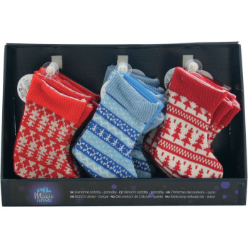Christmas decorations MagicHome, Sock, Sellbox 30 pcs