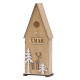 Jõulukaunistused Woodeco, Birdhouse, 3xLED, 12x7x32 cm Jõulukaunistused Woodeco, Birdhouse, 3xLED, 12x7x32 cm
