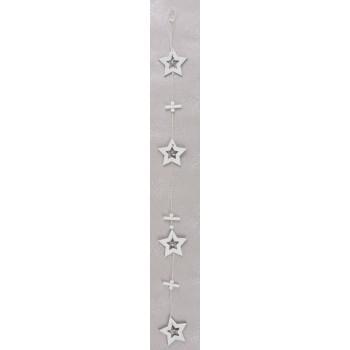 Christmas decorations Woodeco, Milky Way, 90x8 cm, pkg. 5 pcs Christmas decorations Woodeco, Milky Way, 90x8 cm, pkg. 5 pcs