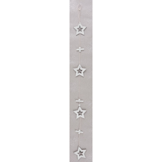 Christmas decorations Woodeco, Milky Way, 90x8 cm, pkg. 5 pcs Christmas decorations Woodeco, Milky Way, 90x8 cm, pkg. 5 pcs