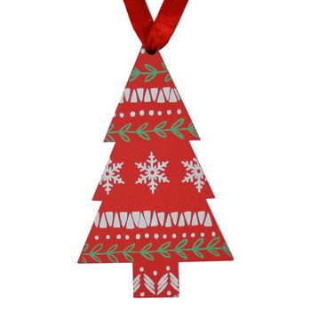 MagicHome Christmas ornament, Christmas tree, hanging, pack. 5 pcs