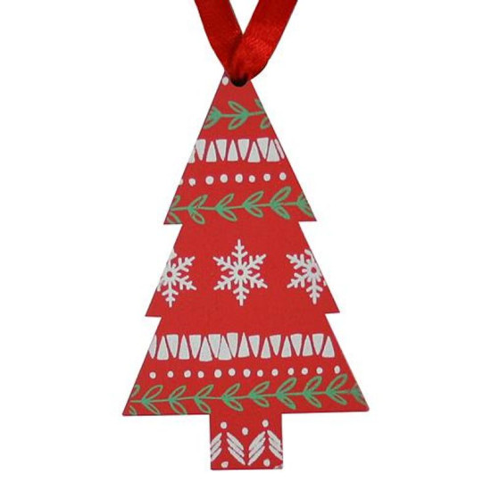 MagicHome Christmas ornament, Christmas tree, hanging, pack. 5 pcs