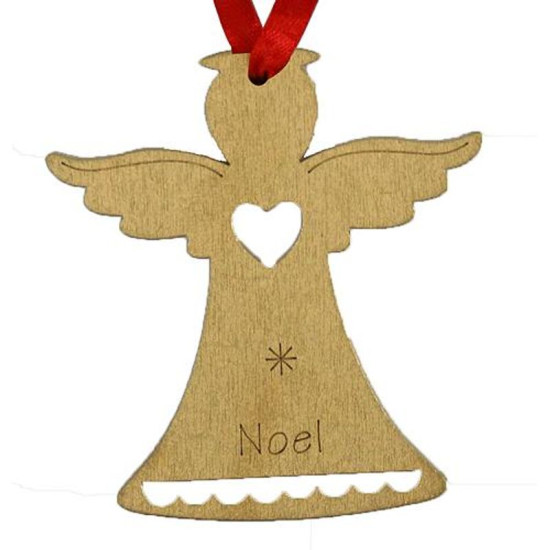 Christmas decorations MagicHome, Angel Noel, gold, pkg. 5 pcs Christmas decorations MagicHome, Angel Noel, gold, pkg. 5 pcs