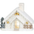 Decoration Xecco 7094, House, magnesia, 40 cm, LED