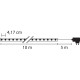 LED гирлянда MаgiсHome сhristmаs Rolight, 240 LED, многоцветный, 8 функций, 230 В 50 Гц, Iр44, L -10м, наружная