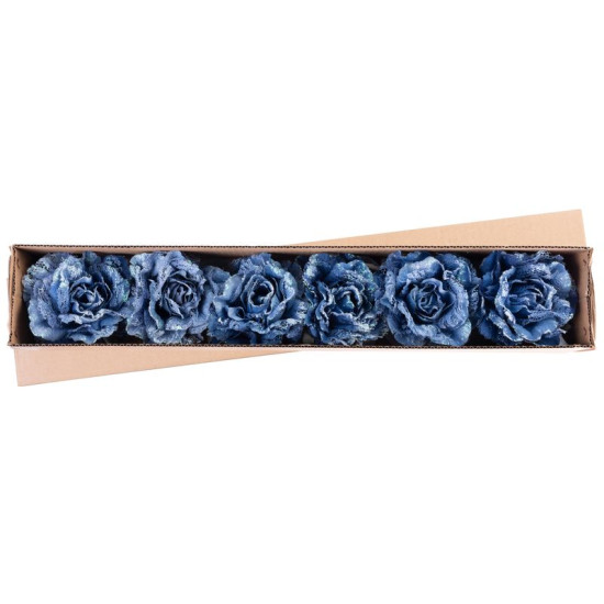 MagicHome lill, pojeng lehega, sinine, vars, õie suurus: 12 cm, õie pikkus: 23 cm, pakend. 6 tk.