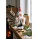 Christmas decoration XmMX190, Santa on skis, 18 cm Christmas decoration XmMX190, Santa on skis, 18 cm