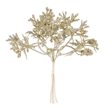 Twig MagicHome Christmas, golden 15 cm Twig MagicHome Christmas, golden 15 cm