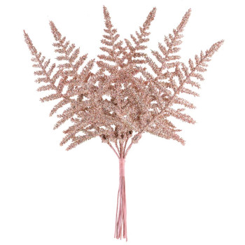 Twig MagicHome Christmas, fern, rose gold 19 cm Twig MagicHome Christmas, fern, rose gold 19 cm