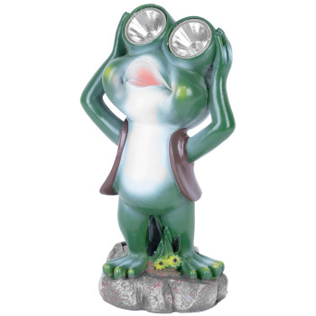Solar lamp frog, 14x12x25 cm, 2 LEDs, AAA Solar lamp frog, 14x12x25 cm, 2 LEDs, AAA