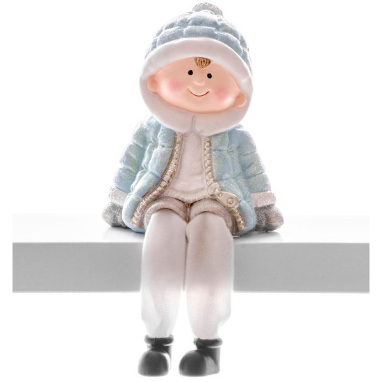 Figure Boy, 13 cm, polyresin