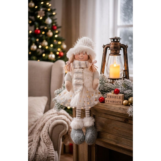 Christmas decoration XmMX449, Girl, 33 cm Christmas decoration XmMX449, Girl, 33 cm