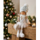 Christmas decoration XmMX667, Children, white, 22 cm