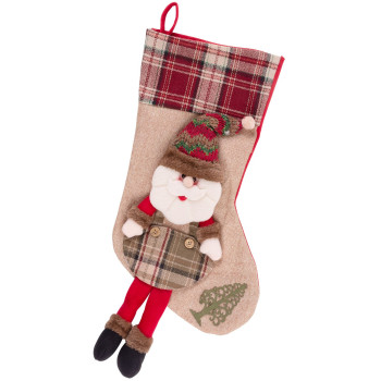 Christmas decoration MagicHome XmJ014, Santa sock, 50 cm