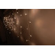 Christmas Light MagicHome Christmas Icicle, 480 LED warm white, icicle, simple lighting, 230 V, 50 H