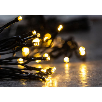 Christmas Light MagicHome Ceibo, 48L LED warm white, 3xAA, timer, exterior