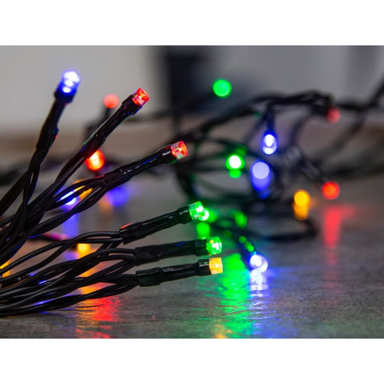 Christmas Light MagicHome Ceibo, 48L LED multicolor, 3xAA, timer, exterior