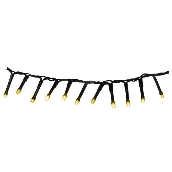 MagicHome Christmas Serpens chain, 100 LED warm white, 8 functions, 230 V, 50 Hz, with adapter, IP44, exterior, lighting, L-10 m MagicHome Christmas Serpens chain, 100 LED warm white, 8 functions, 230 V, 50 Hz, with adapter, IP44, exterior, lighting, L-10 m