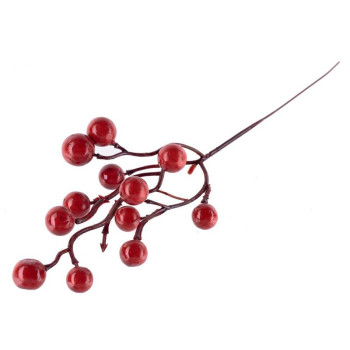 Twig MagicHome Christmas, Berries, red, 27 cm Twig MagicHome Christmas, Berries, red, 27 cm