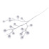 MagicHome Christmas twig, GliBerries. white, 28 cm