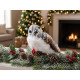 Paper bird MagicHome, 15x10x12.5 cm, white - gray Paper bird MagicHome, 15x10x12.5 cm, white - gray