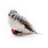 Paper bird MagicHome, 15x10x12.5 cm, white - gray