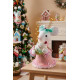 Dekoratsioon MagicHome Candy Line, Hiir, roosa, 27 cm, rippuv. Dekoratsioon MagicHome Candy Line, Hiir, roosa, 27 cm, rippuv.
