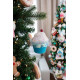 Decoration MagicHome Candy Line, muffin, blue, 7x7x11 cm, hanging Decoration MagicHome Candy Line, muffin, blue, 7x7x11 cm, hanging