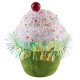 Decoration MagicHome Candy Line, muffin, green, 7x7x11 cm, hanging Decoration MagicHome Candy Line, muffin, green, 7x7x11 cm, hanging