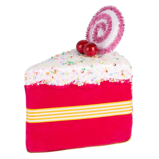 Decoration MagicHome Candy Line, cookie, pink, 13x9x15 cm, hanging Decoration MagicHome Candy Line, cookie, pink, 13x9x15 cm, hanging