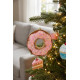 Dekoratsioon MagicHome Candy Line, Donut, pruun, 13 cm, rippuv. Dekoratsioon MagicHome Candy Line, Donut, pruun, 13 cm, rippuv.