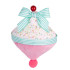 Украшение MаgiсHome Cаndy Line, розовое, 13х15 см, подвесное.