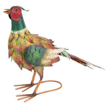 Decoration Mecco, Pheasant, 39,5 cm, sheet metal Decoration Mecco, Pheasant, 39,5 cm, sheet metal