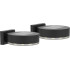 Solar lamp, wall/fence, 2pcs, 14x02x5,5cm