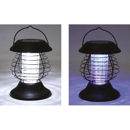Solar lamp, against insects, UV LED, 13x31 cm Solar lamp, against insects, UV LED, 13x31 cm