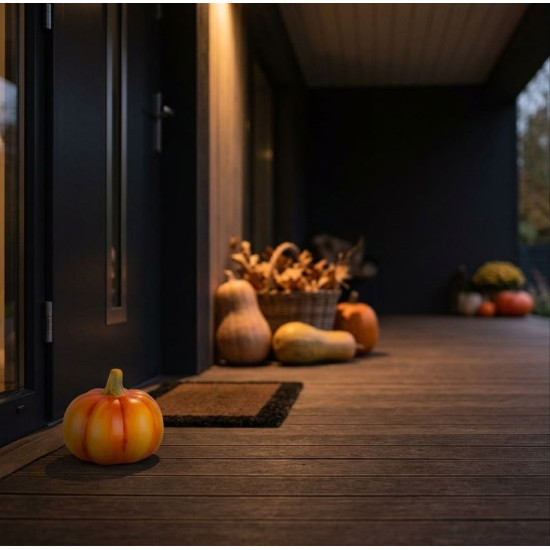 Decoration MagicHome Nature, Pumpkin, terracotta, 10,50x10,50x9,50 cm Decoration MagicHome Nature, Pumpkin, terracotta, 10,50x10,50x9,50 cm