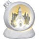 Decoration MagicHome Christmas, Christmas globe, LED warm white, polyresin, 2xAAA, interior, 10,50x9 Decoration MagicHome Christmas, Christmas globe, LED warm white, polyresin, 2xAAA, interior, 10,50x9